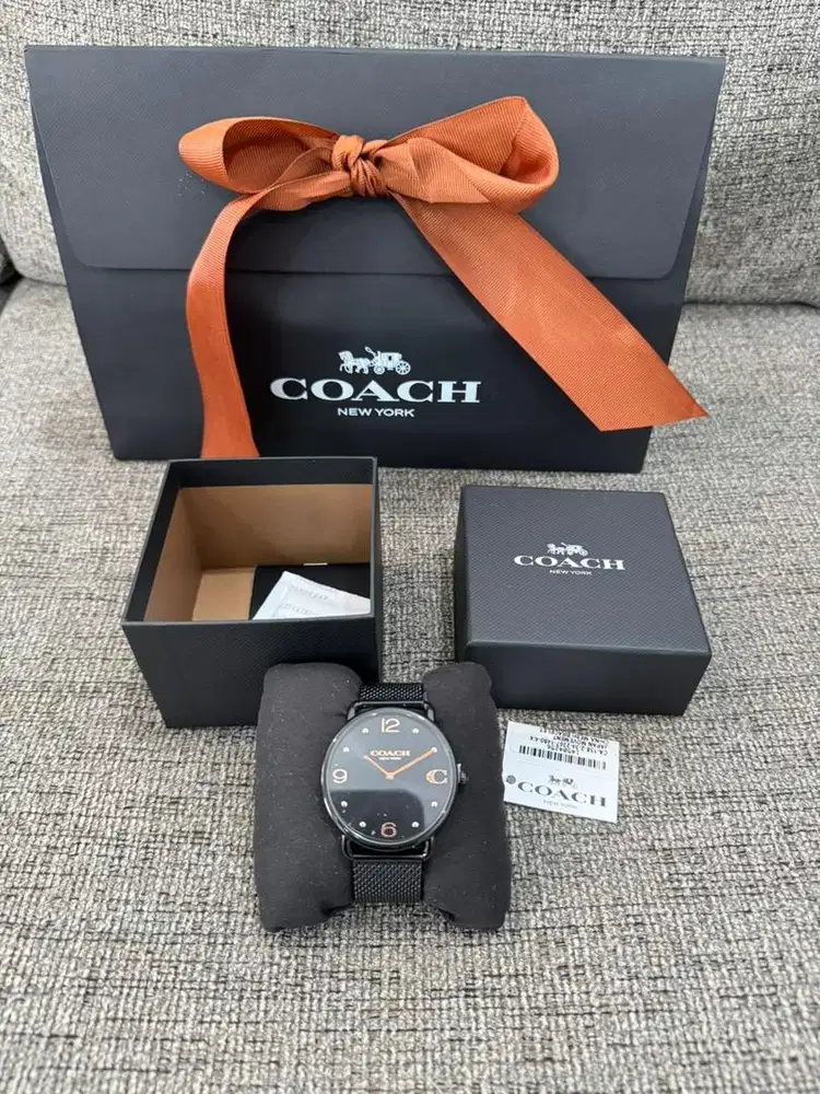 Coach Butik Black Ori