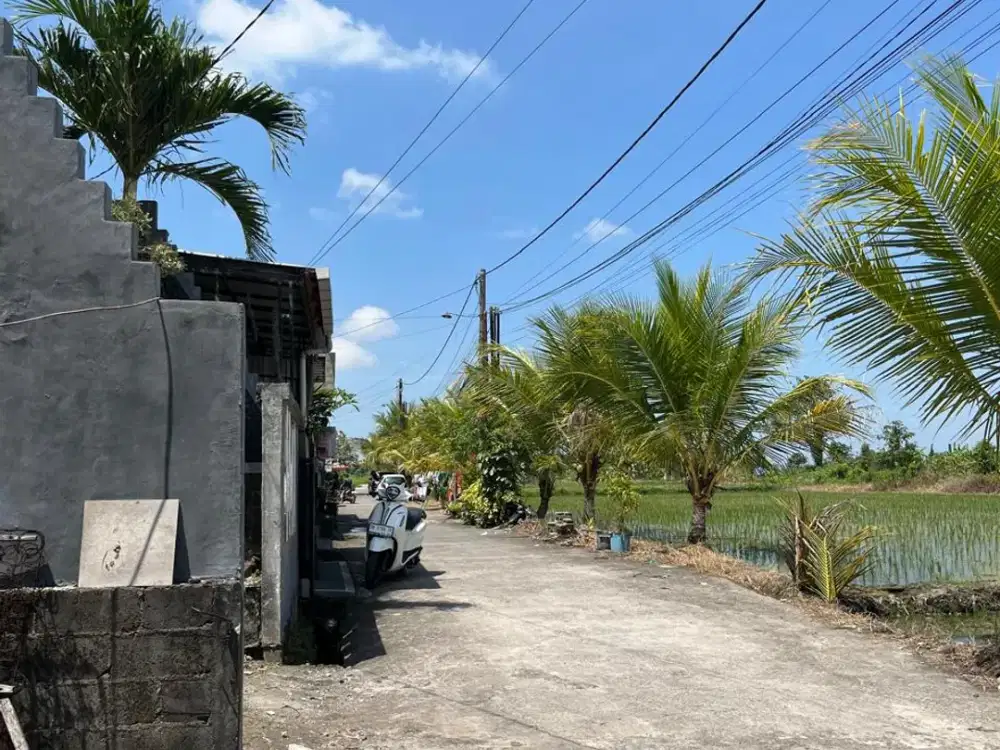 DIJUAL 1 BIDANG TANAH & BANGUNAN – KABUPATEN TABANAN