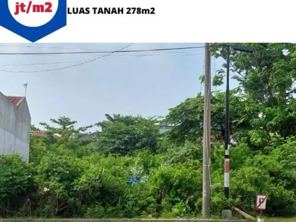 Jual Tanah di Puri Anjasmoro Lokasi Strategis Siap Bangun