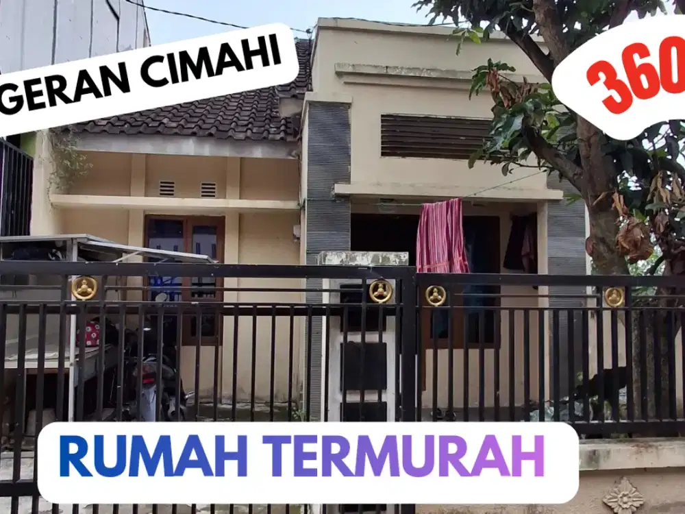 rumah murah akses mobil dekat puri cipageran cimahi