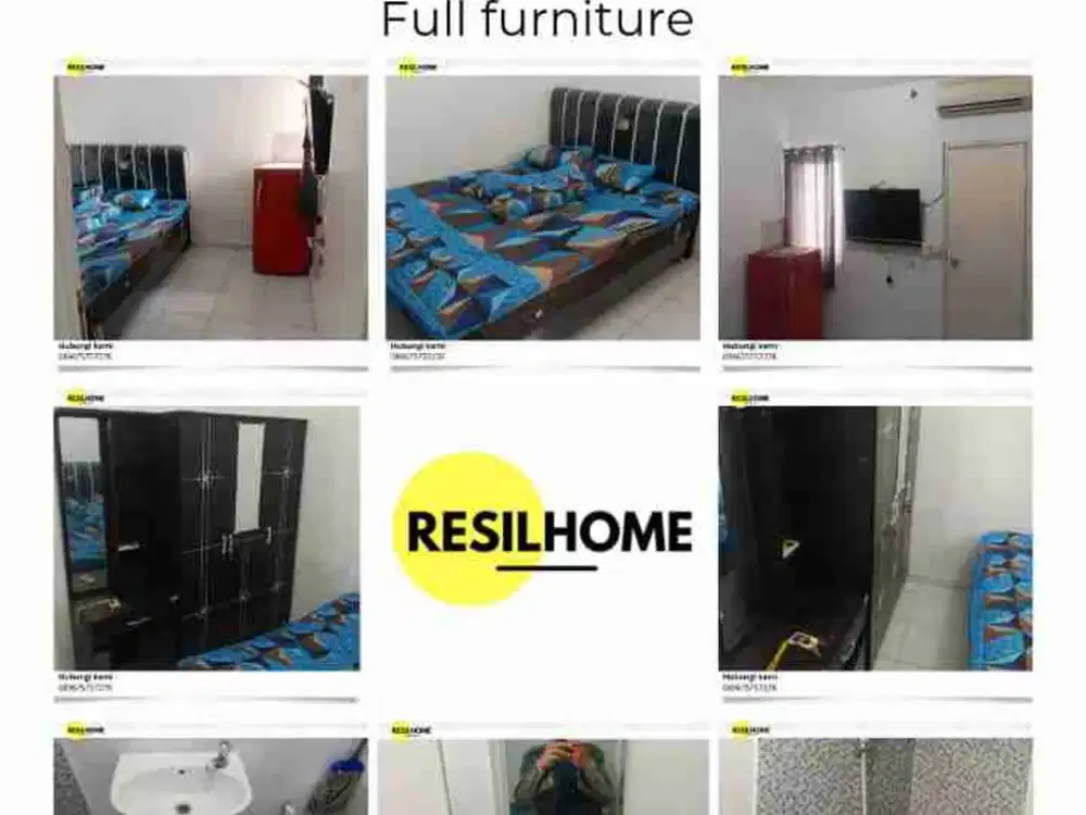 disewakan perbulan apartemen studio termurah aeropolis tangerang sebrang bandara Soekarno-Hatta Neglasari banten ar3 tower 3