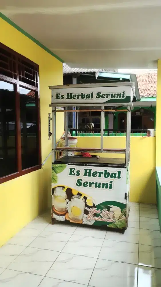 Di jual gerobak minuman