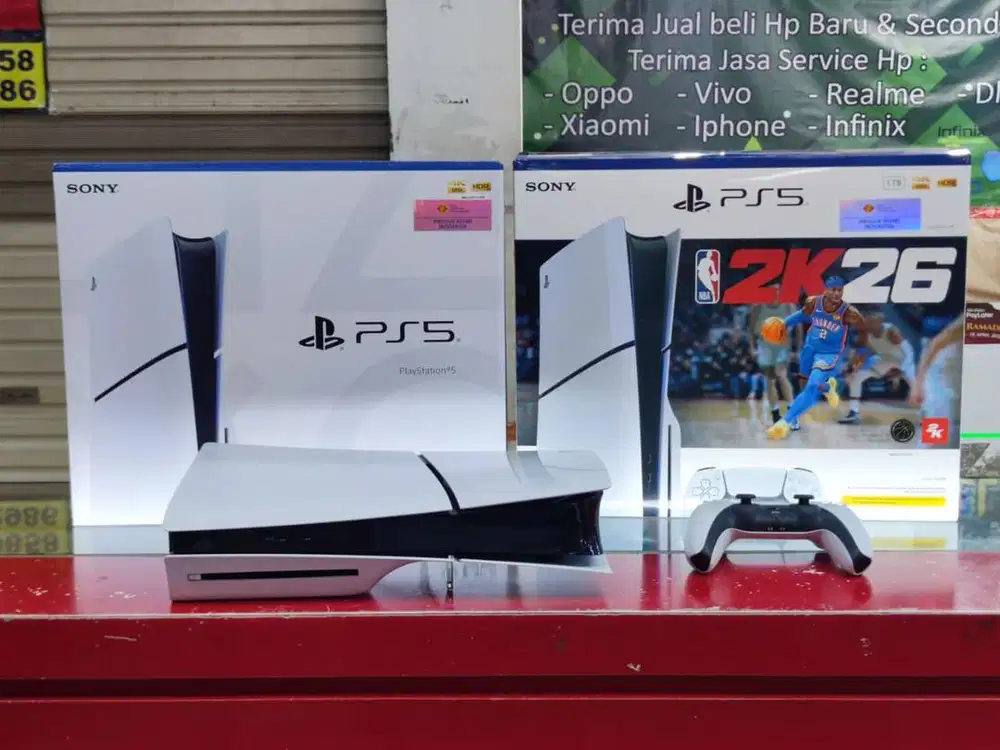 PS5 Slim Disc Version Resmi Indo BNOB