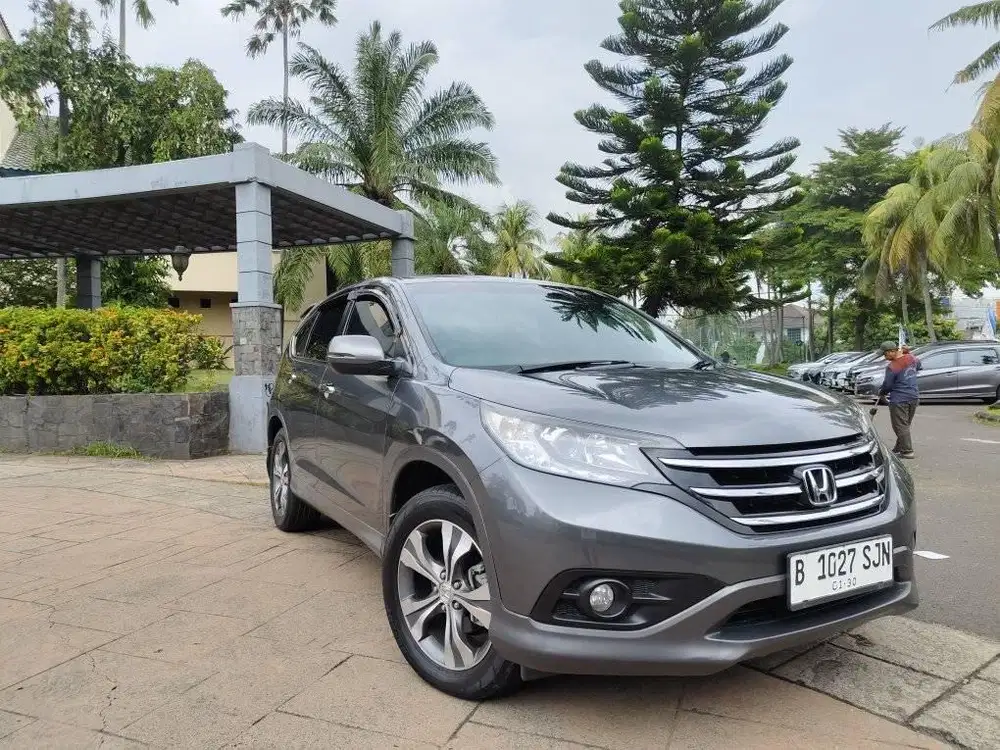 HONDA CRV NEW MODEL 2 4 Bensin AT 2014 Abu abu