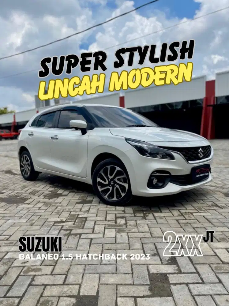 [Low KM] Suzuki Baleno 1.5 Hatchback AT 2023