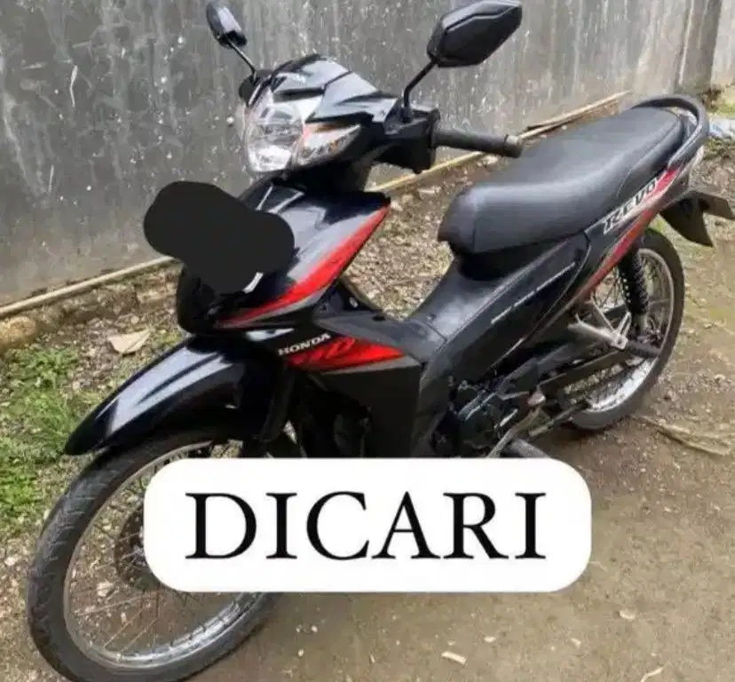 Di Cari Honda Revo Tahun 2009 Ke Atas Revo Absolut 2011