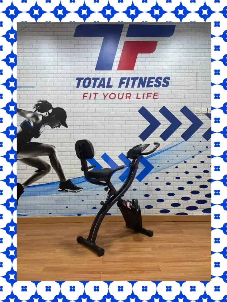 Sepeda statis Magnetic TL-925 alat olahraga OBK-391