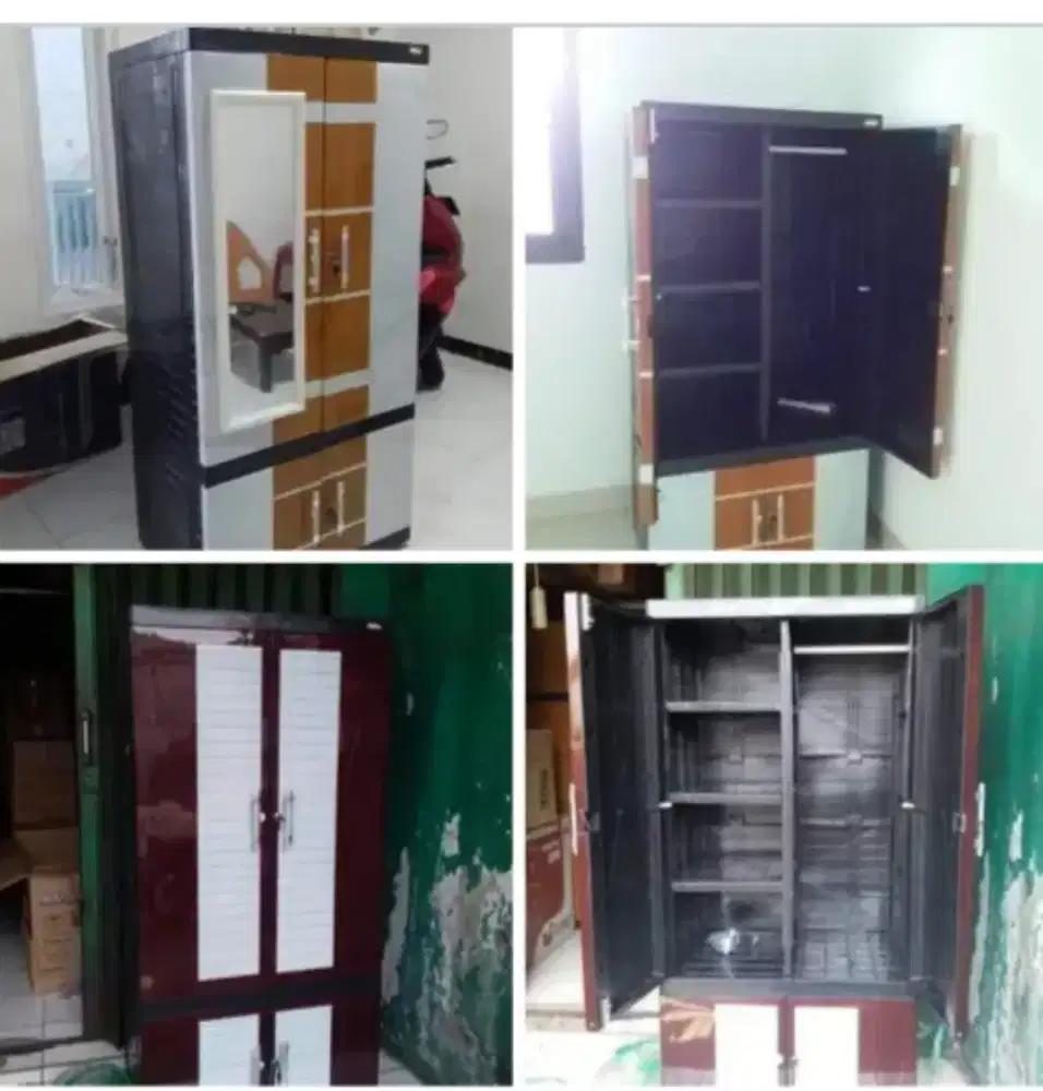 Lemari plastik gantung