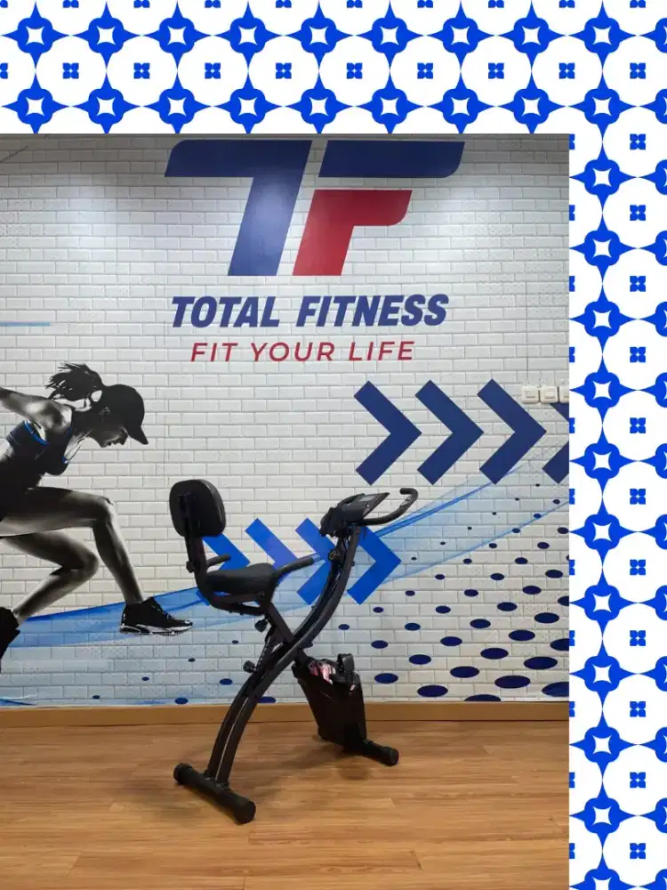 Sepeda statis Magnetic TL-925 alat olahraga OBK-391