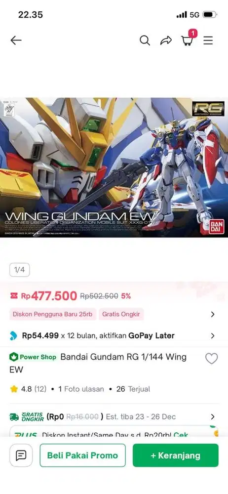 Gundam wing EW.