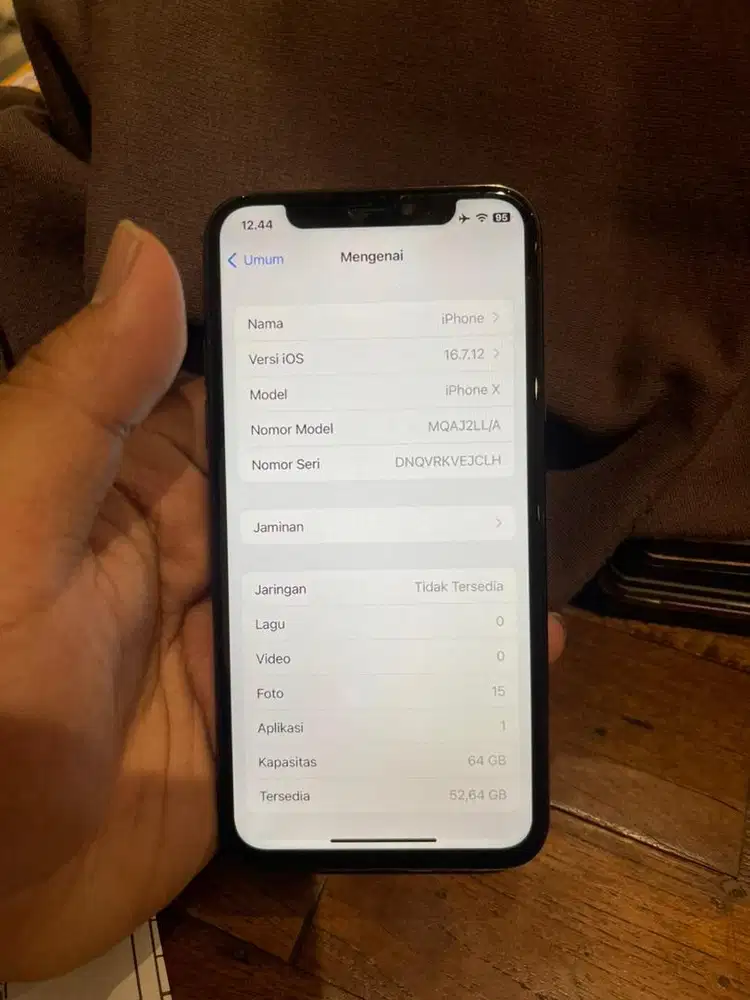 Iphone X 64gb Inter