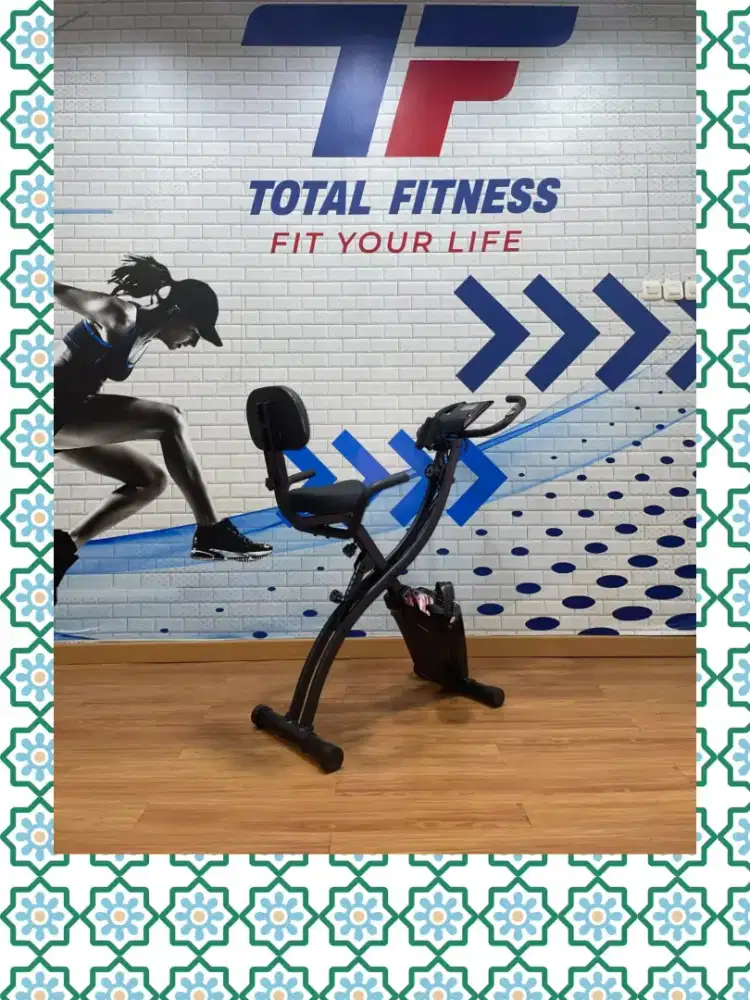 Sepeda statis Magnetic TL-925 alat olahraga OBK-391