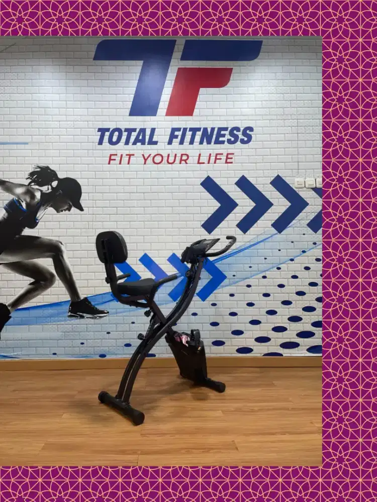 Sepeda statis Magnetic TL-925 alat olahraga OBK-391