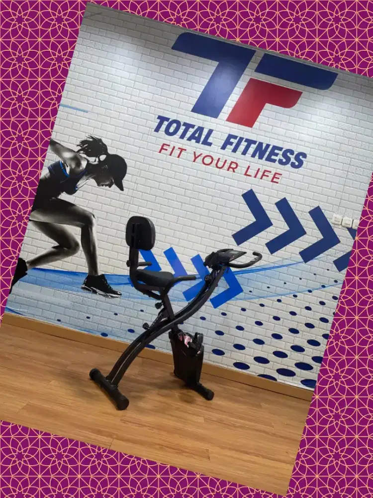 Sepeda statis Magnetic TL-925 alat olahraga OBK-391