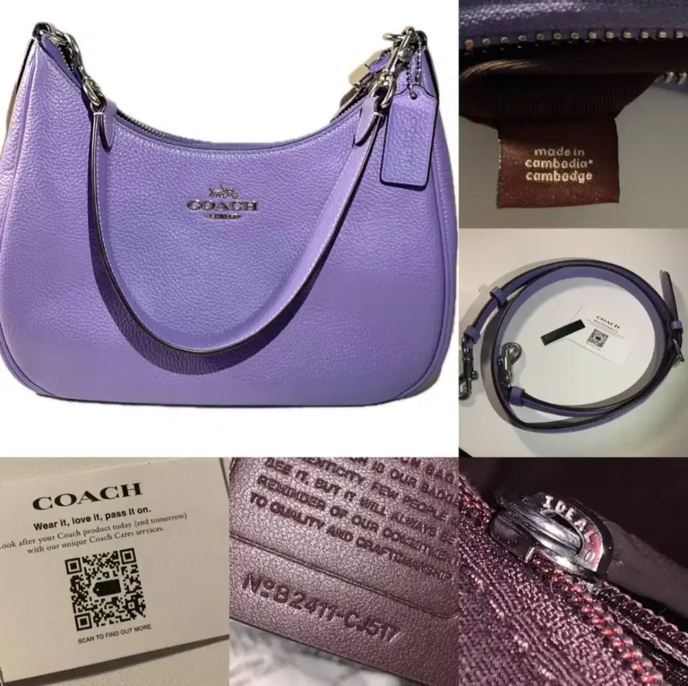 Tas Coach Lilac Original