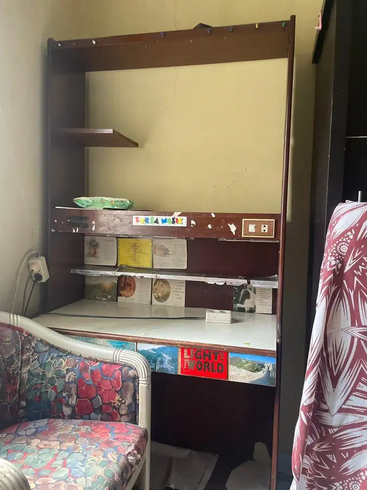 meja belajar vintage