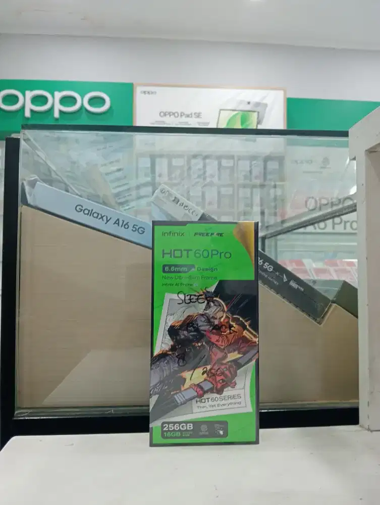 INFINIX Hot 60 Pro 8/256 New Murah QR Gadget