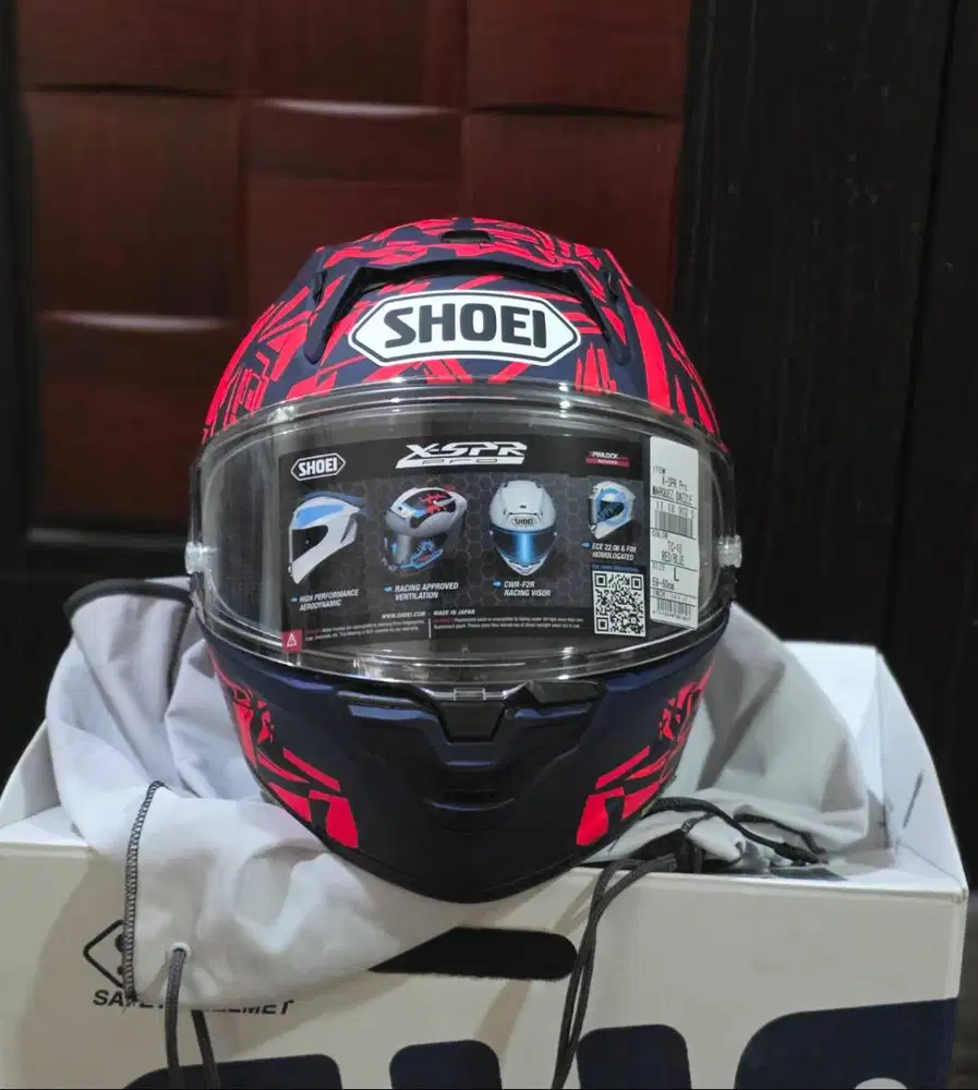 JUAL HELM SHOEI X-SPR PRO MARQUEZ DAZZLE