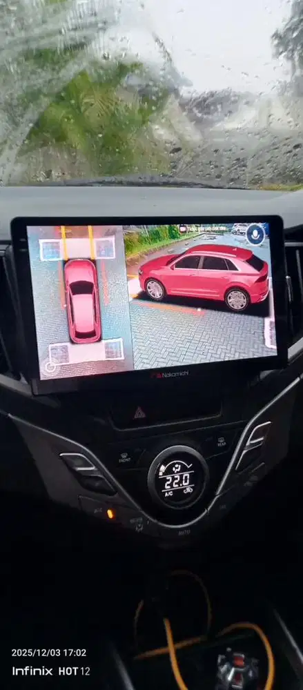 Camera 360°+Nakamichi Ram 4/64 jernih full HD Harga plus pasang