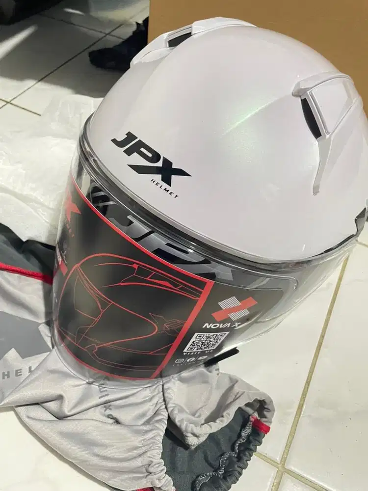 Helm half face double visor JPX NovaX V2.0 Solid