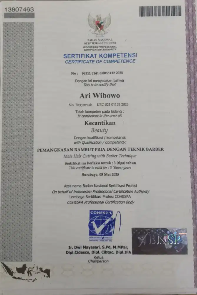 Home servis pangkas rambut