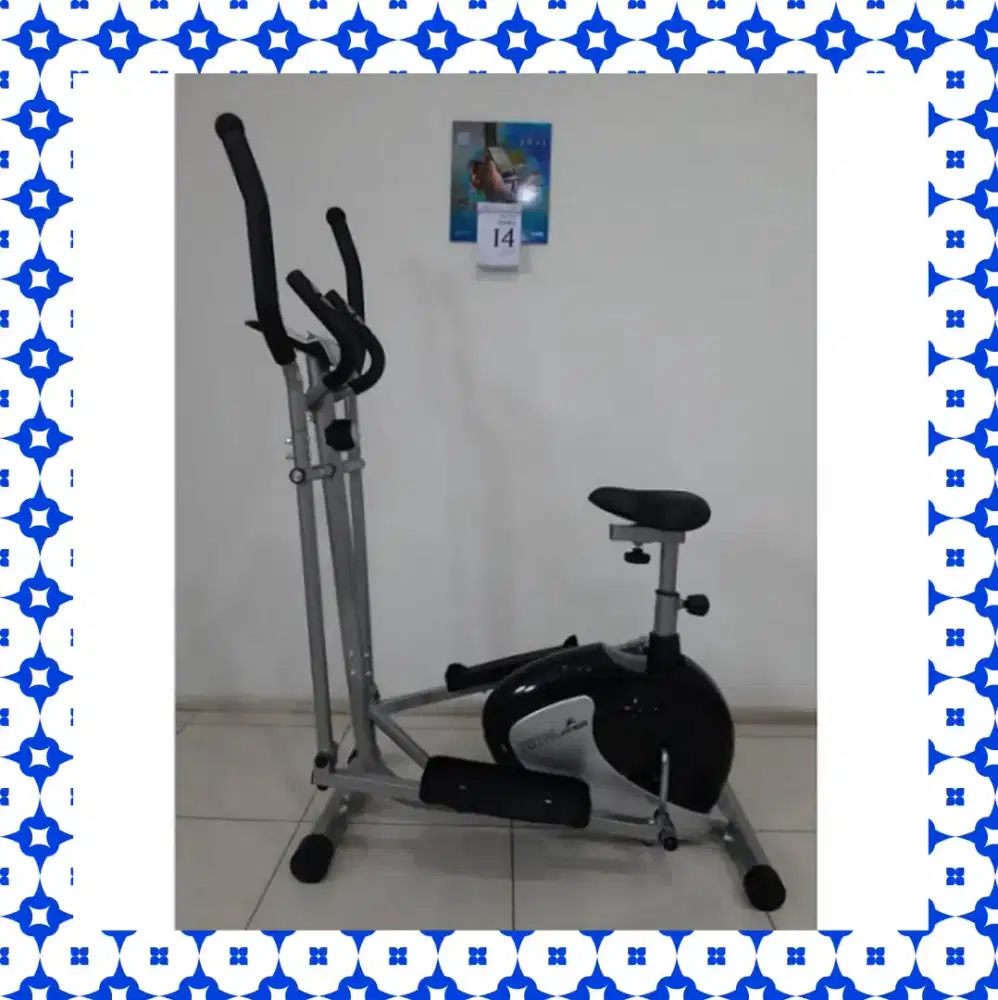 Sepeda statis Elleptical TL-8500 alat fitnes RBU-485