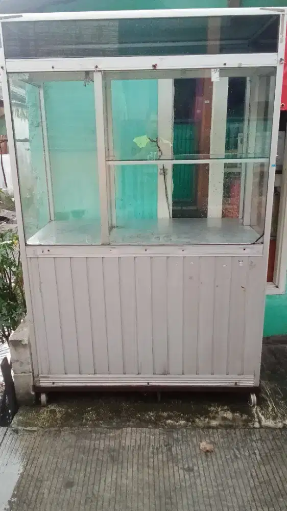 Etalase/Gerobak kaca
