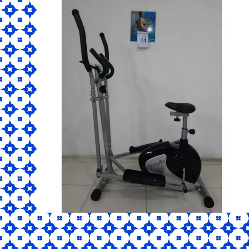 Sepeda statis Elleptical TL-8500 alat fitnes RBU-485
