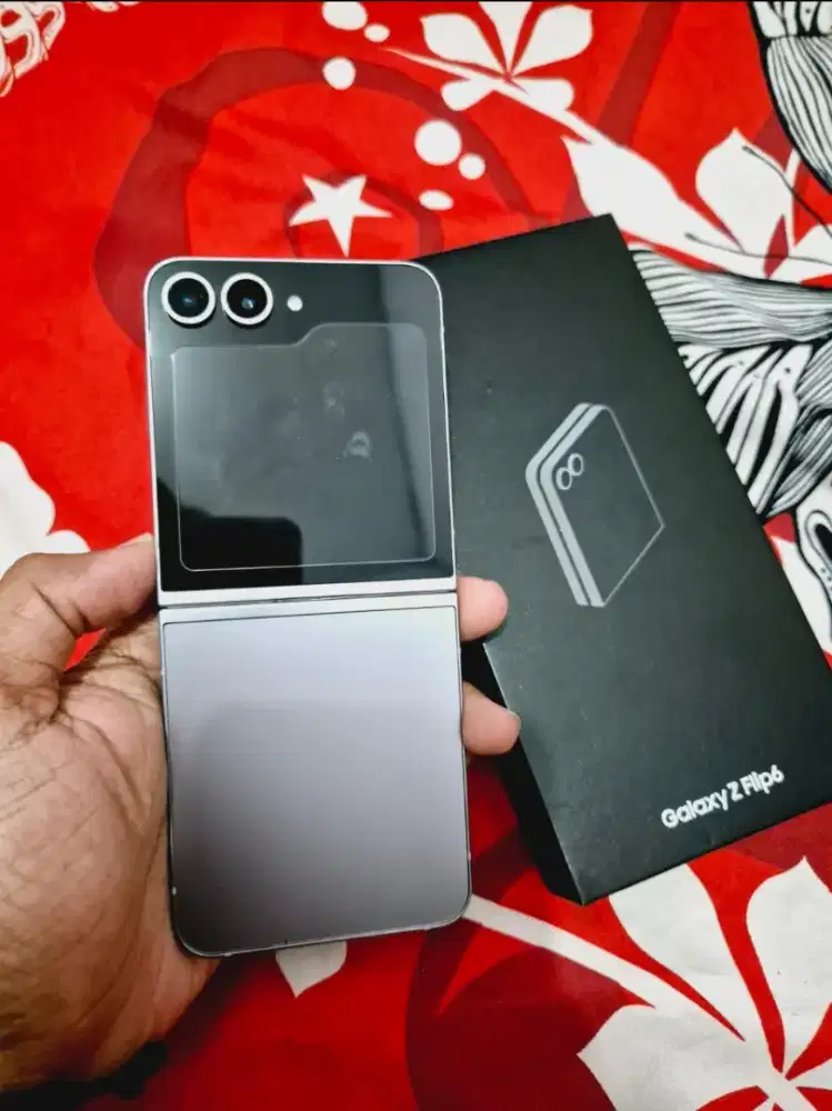 Samsung z flip 6 ram12 256gb 5g lte second original hp siap pakai