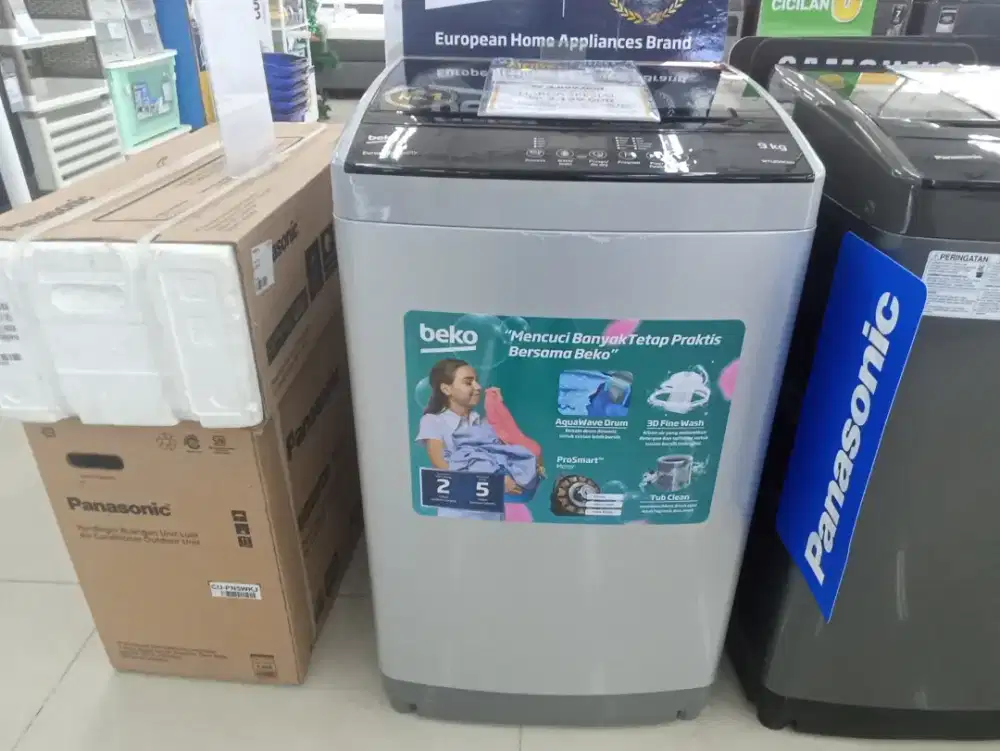 Mesin Cuci Beko WM Top Loading 9KG