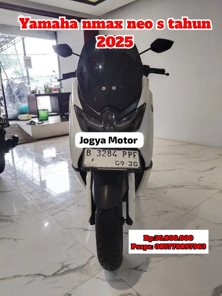 (B) Yamaha nmax neo s tahun 2025