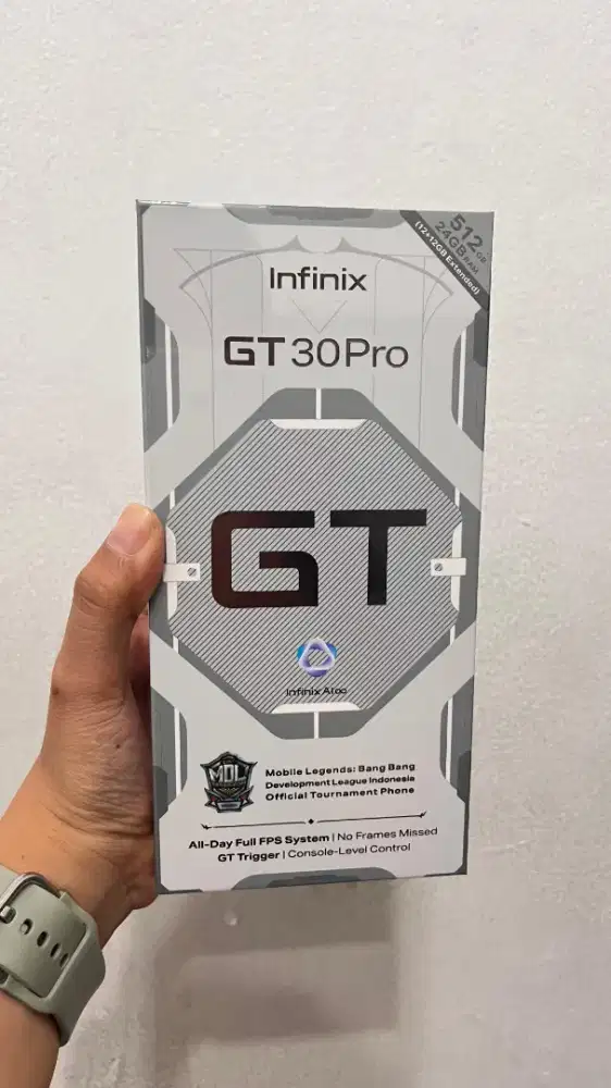 INFINIX GT 30 PRO 5G 12/512 Segel box . Garansi Resmi 12bln