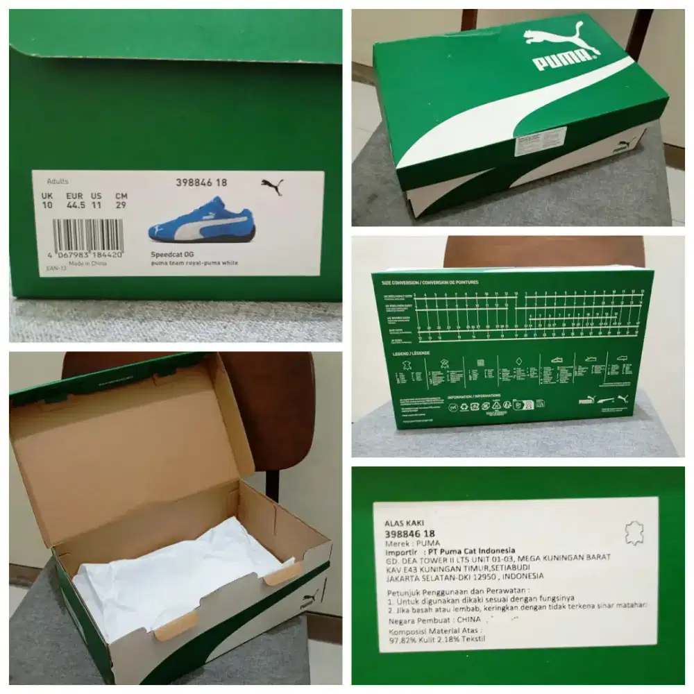 Dus Sepatu Puma Second Original