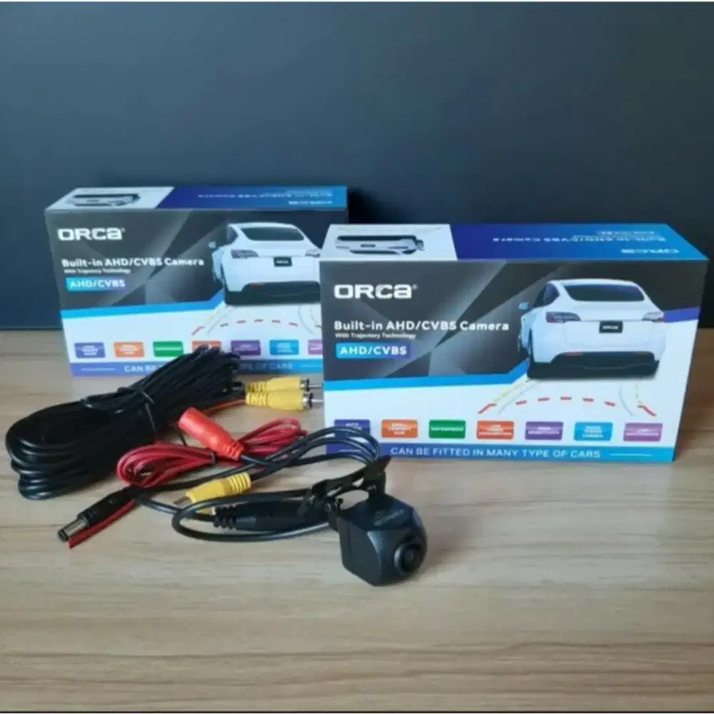 Ples pasang kamera mundur Orca Moving sudah AHD dan bisa CVBS