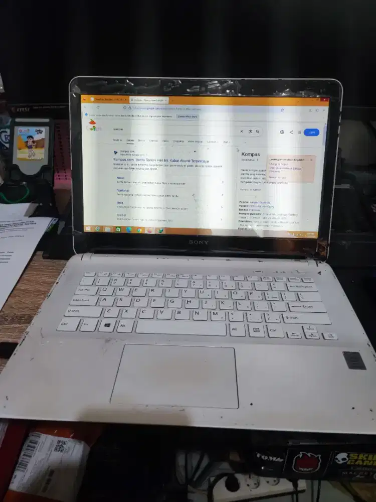 LAPTOP SONY VAIO RAM 4GB HDD 500Gb