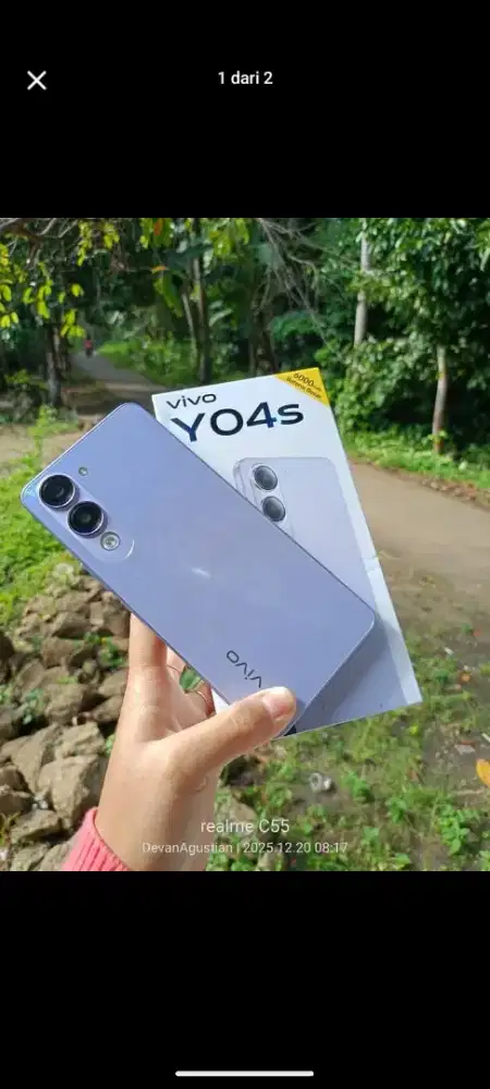 vivo Y04s. dijual cepat