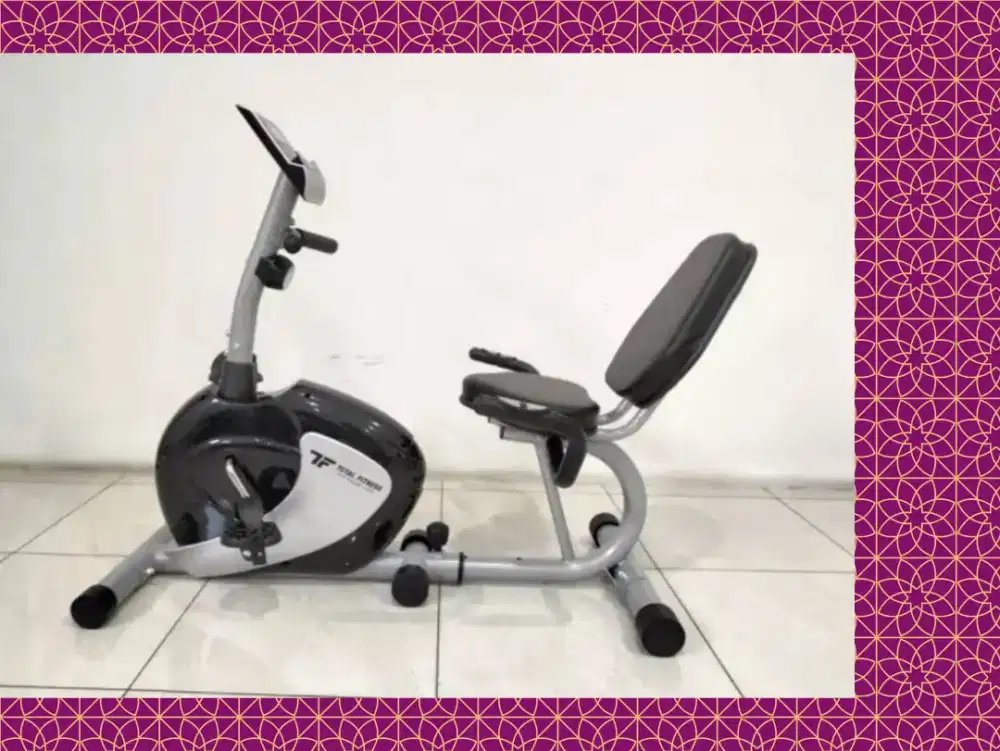 Sepeda statis Recumbent TL-8570 alat kesehatan VDJ-582