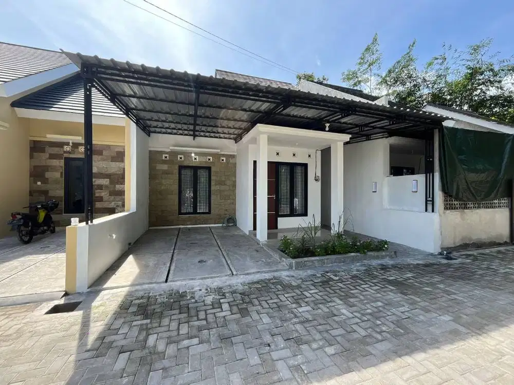 Rumah Modern dalam CLuster di Jl Magelang Km 14, utara RSUD Sleman