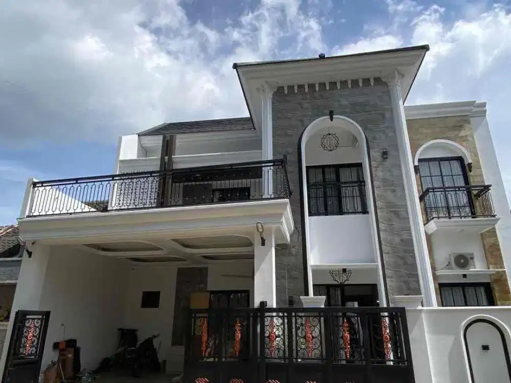 Dijual Cepat Rumah Bagus Mewah Furnish di Sengkaling Dau dekat Kota Batu Malang