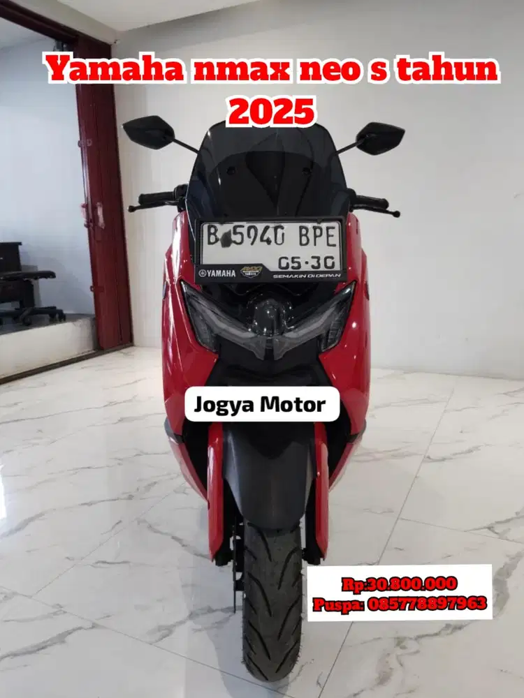 (B) Yamaha nmax neo s tahun 2025
