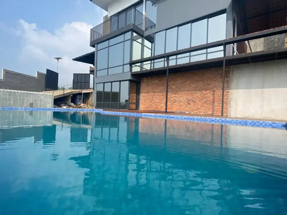 DIJUAL VILLA BARU DENGAN VIEW EKSOTIS GUNUNG  DI BOGOR