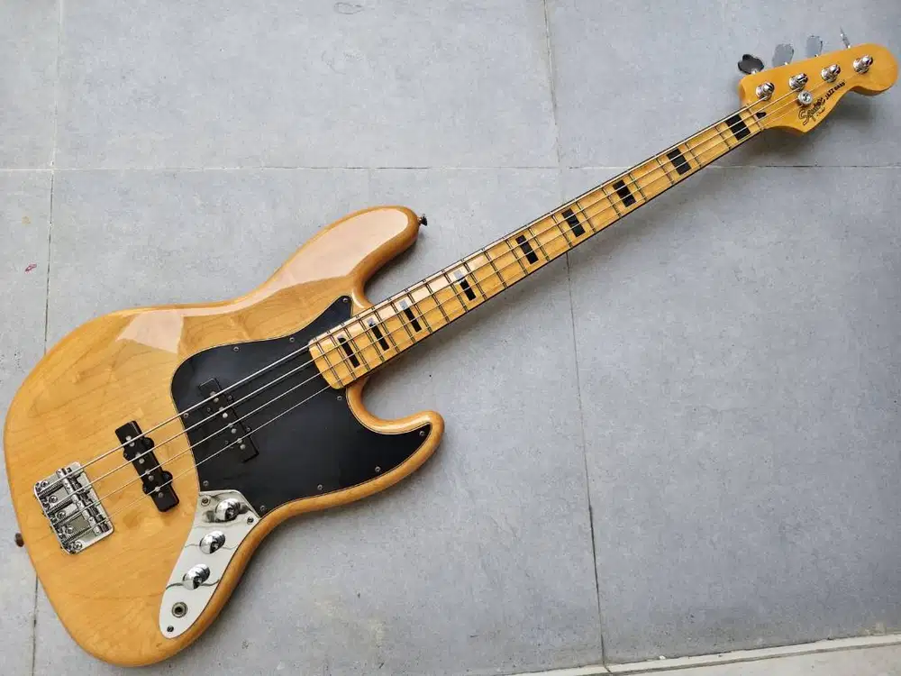 bass Squier Vintage Modified Jazz Bass 70's natural