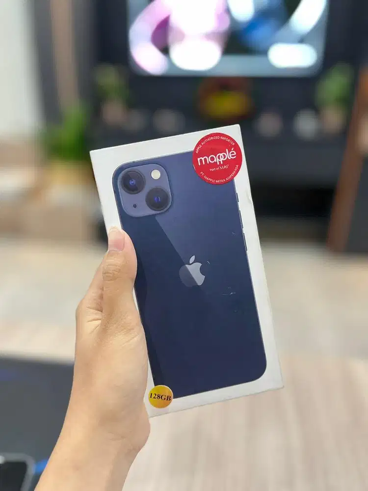 IPHONE 13 128 MIDNIGHT NEW RESMI INDO