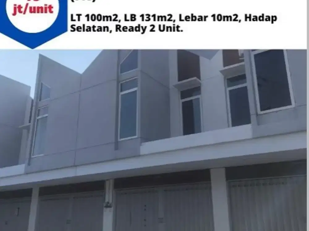 Sewa Ruko Lokasi Pusat Perbelanjaan di Mutiara Arteri