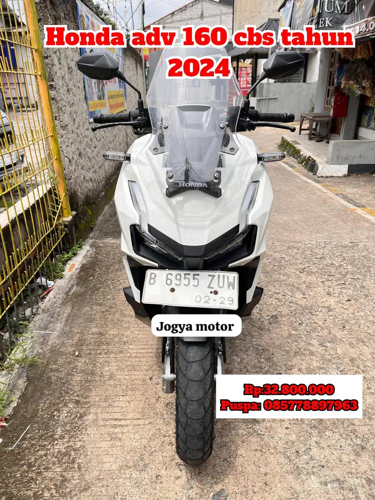 (B) honda adv 160 CBS 2024