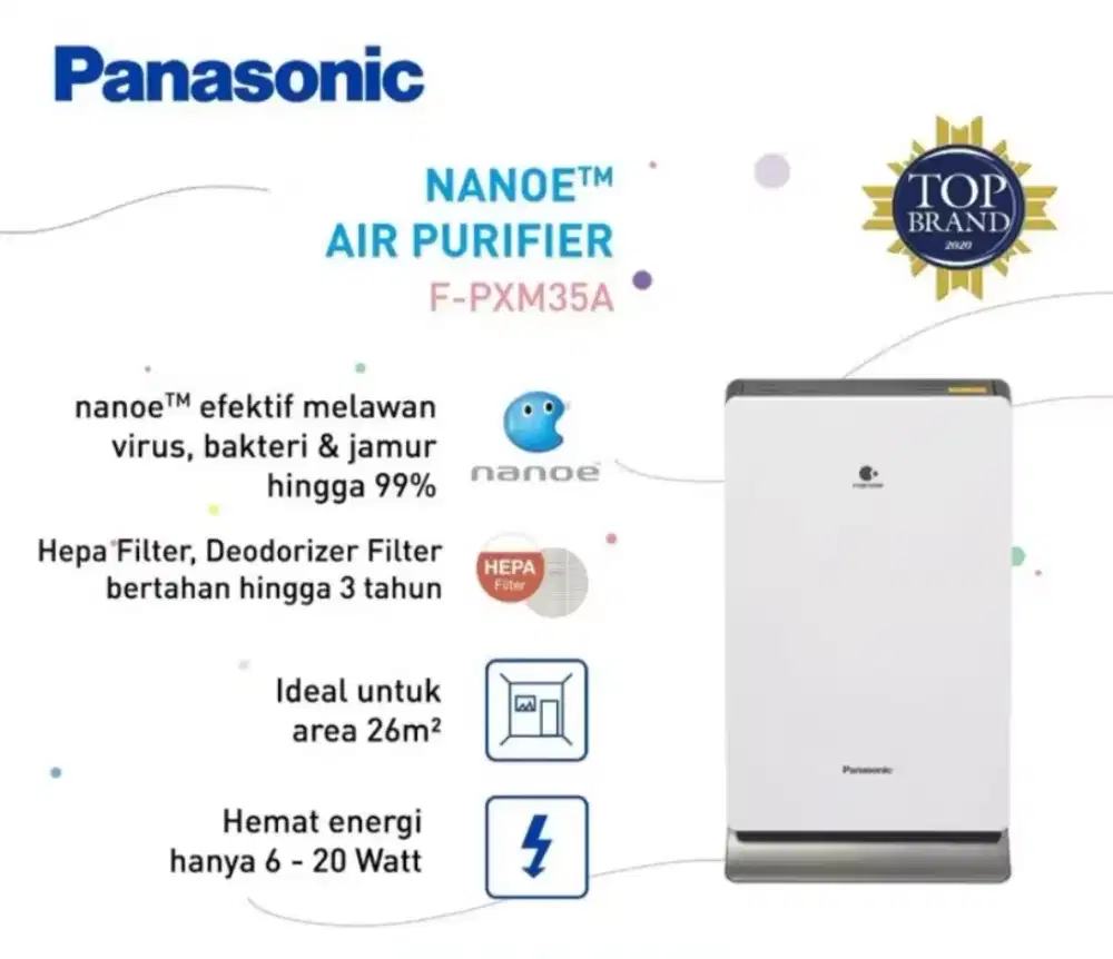 Preloved Purifier Nanoe Panasonic  F- PXM35A