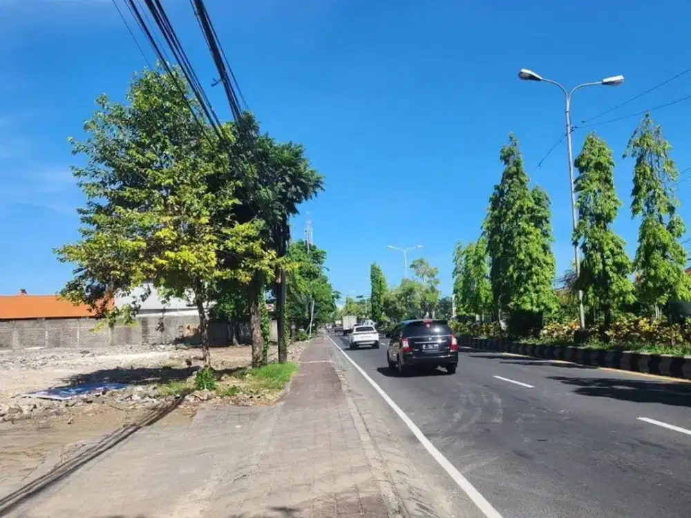 jual Tanah Di Jalan Utama Bypass Ngurah Rai Sanur Bali. Prime Location In Sanur Main Road. Cocok Untuk Kantor, Caffe Restaurant, Kompleks Villa