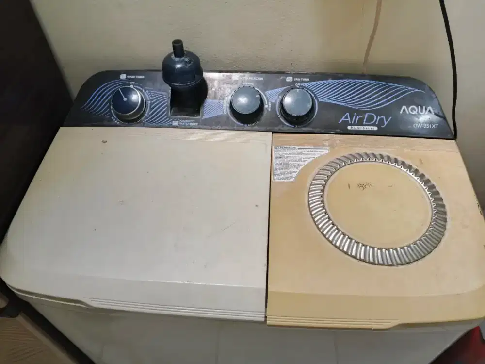 Mesin Cuci 2 Tabung AQUA