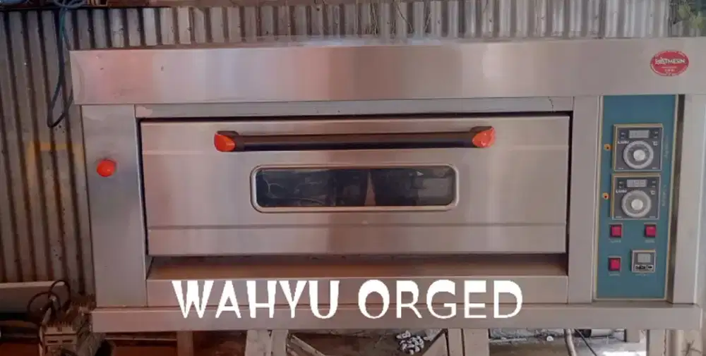 DI JUAL OVEN DECK OTOMATIS ( 1 Deck 2 Loyang )