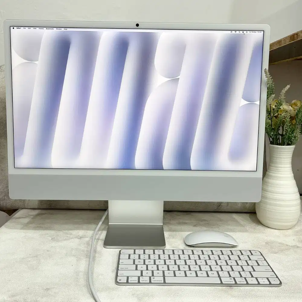 iMac 24 inch 2024 M4 16GB/256GB 8C GPU 8C CPU iBox Silver